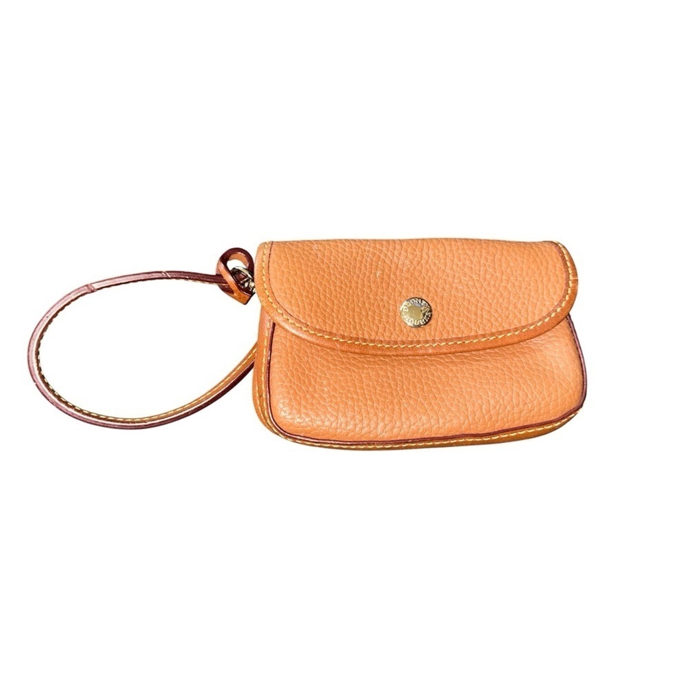 2 Dooney and Bourke Wristlet wallets pebbled leather signature - Picture 3 of 6